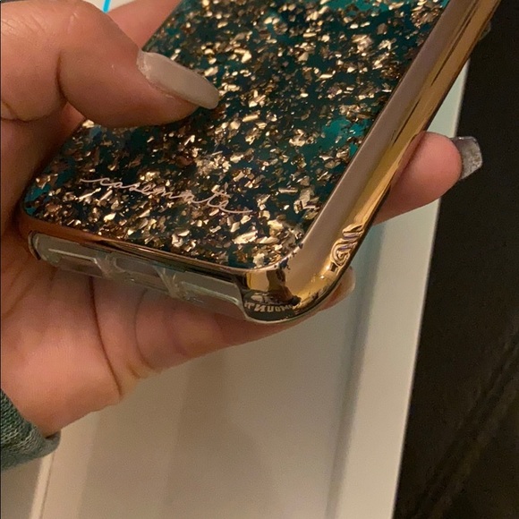 Casemate karat turquoise iPhone X/XS case - Picture 2 of 5
